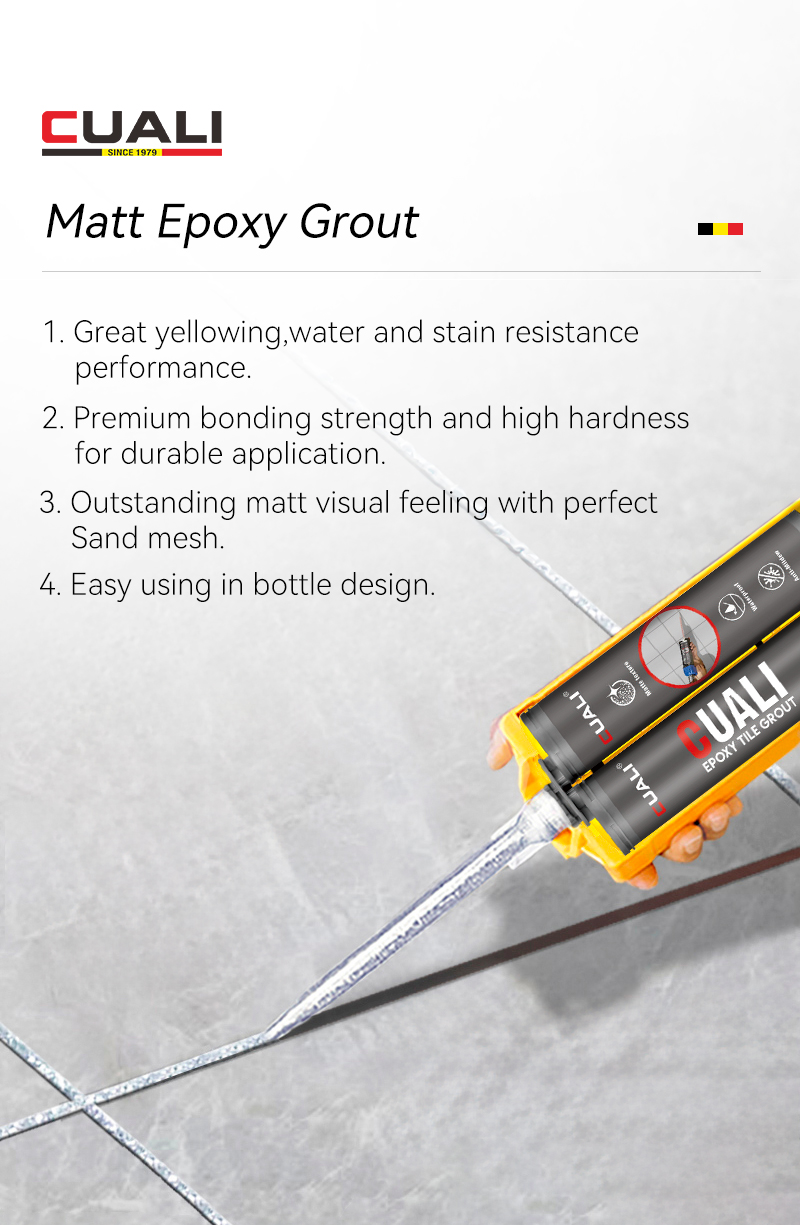 Two Tube Matt Epoxy Grout